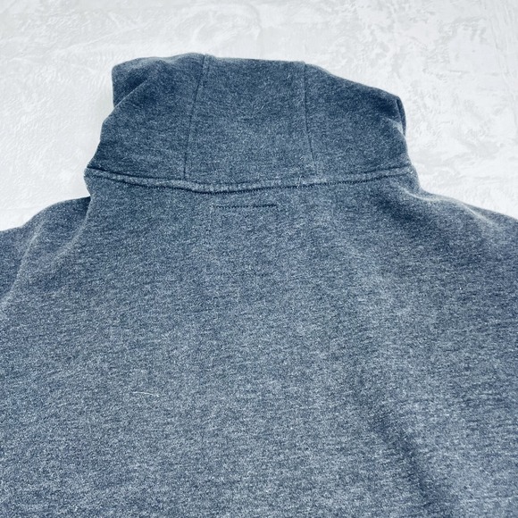 Burton Snowboards LS Pullover M Gray Hoodie Kangaroo Pocket Hoodie - Picture 11 of 16